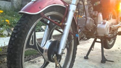 Замена подшипников колеса мотоцикла