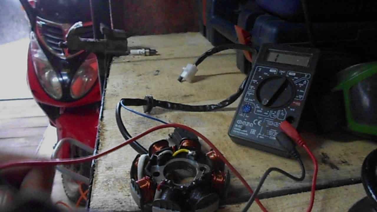 Испытание двигателя электрического скутера | Как проверить генератор на скутере