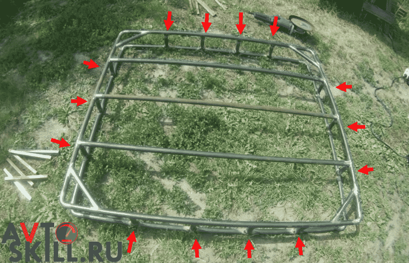 Как сделать экспедиционный багажник на Ниву — пошаговая инструкция